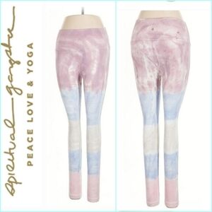Spiritual Gangster Pastel Tie-Dye Skinny Leggings